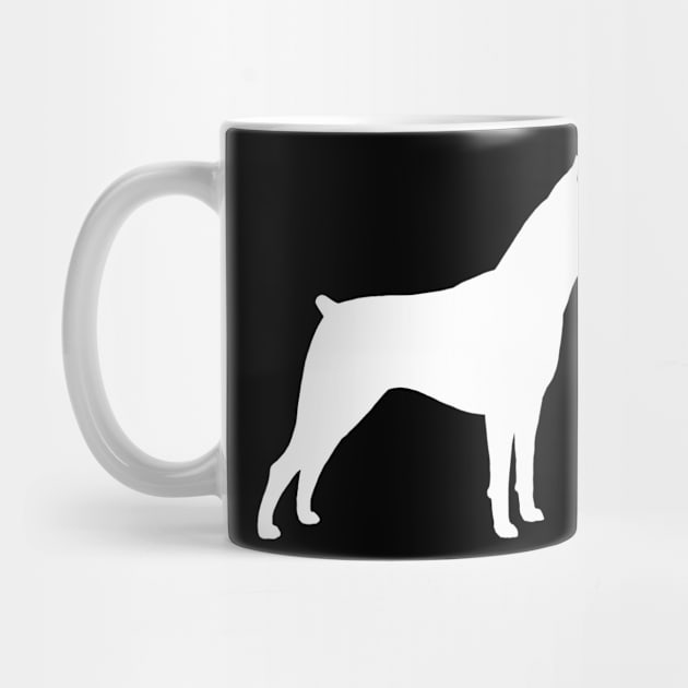 Miniature Pinscher Silhouette(s) by Coffee Squirrel